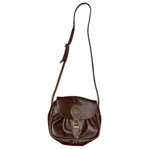 Mario Valentino vintage monogram handbag w/ gold hardware